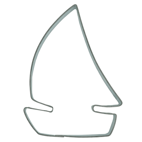 Boat cookie cutter for cake design