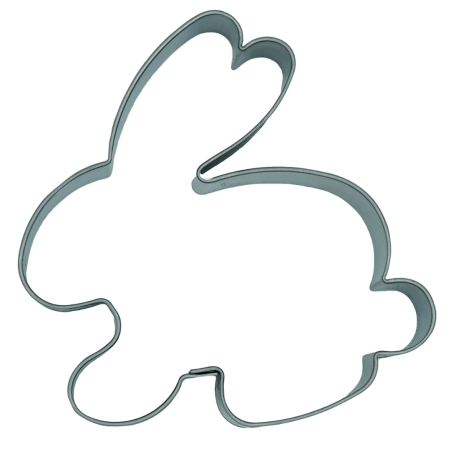 Hare cookie cutter 6 cm for shortbread or sugar paste