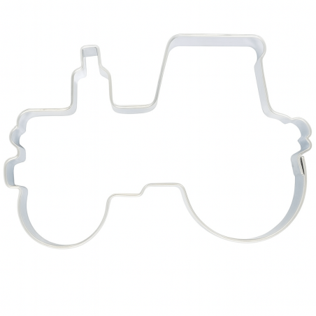 Tractor cookie cutter for cake design