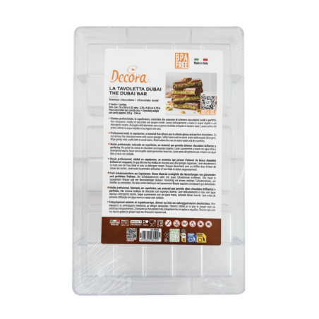 Dubai Bar Triple Decora Chocolate Mold