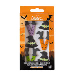 Halloween Witch Sugar Cake Decorations