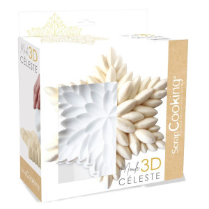 3D Silicone Mould for Christmas Desserts 'Céleste'