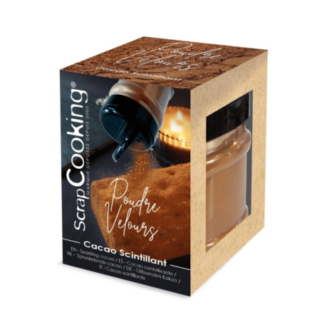 ScrapCooking velvet sparkling cocoa powder