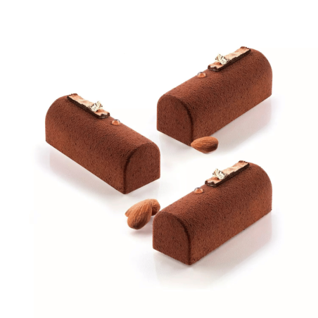 silicone mini log mold