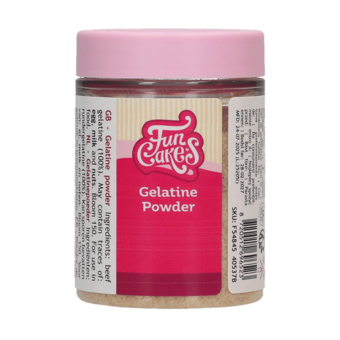 Halal Bovine Gelatin powder 60g: additive for baking