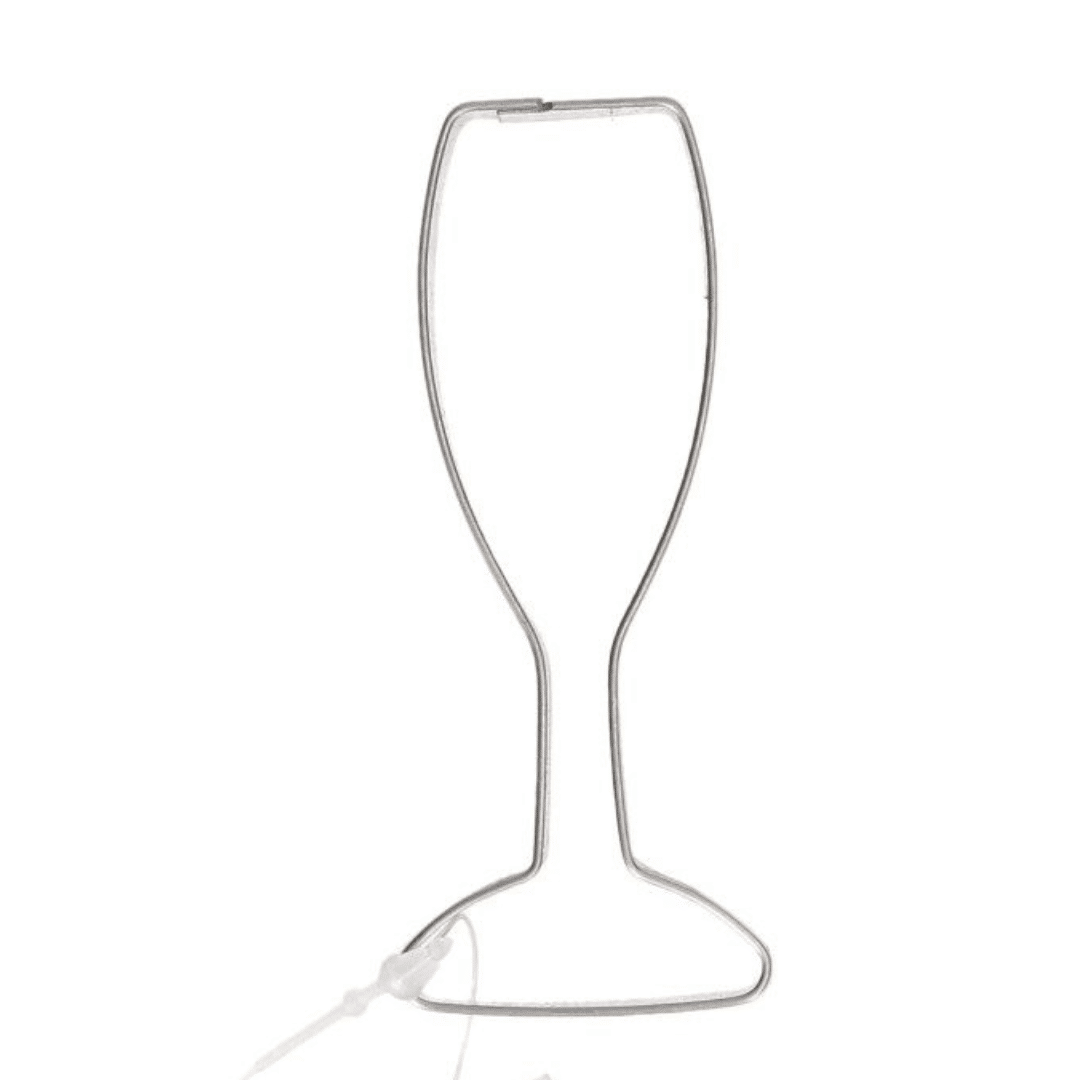 Cookie Cutter 'Flute a Champagne' for New Year's Eve or Xmas Biscuits