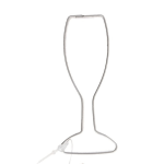 Cookie Cutter 'Flute a Champagne' for New Year's Eve or Xmas Biscuits