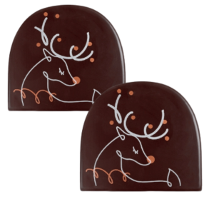 Christmas log reindeer tips