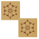 log-caramel-snowflake end pieces