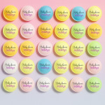 Personalized candy saucers