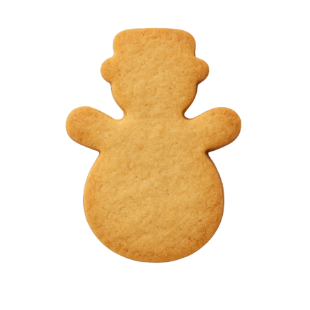 Snowman cookie cutter