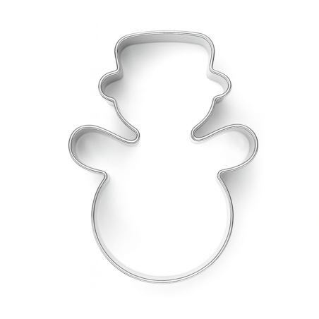 Snowman cookie cutter