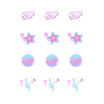 edible kpop discs