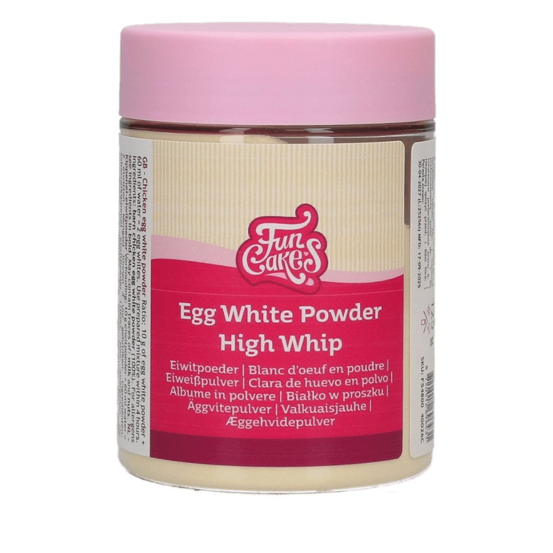 Powdered egg white