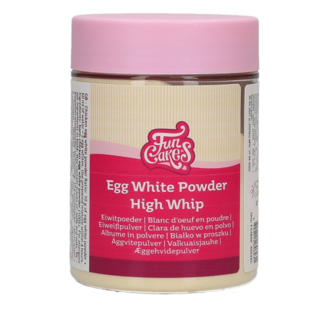 Powdered egg white