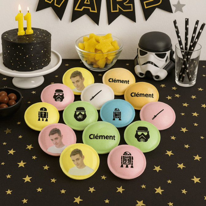 Personalized star wars saucers