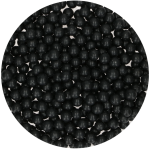 Black sugar pearls | Cake design decoration