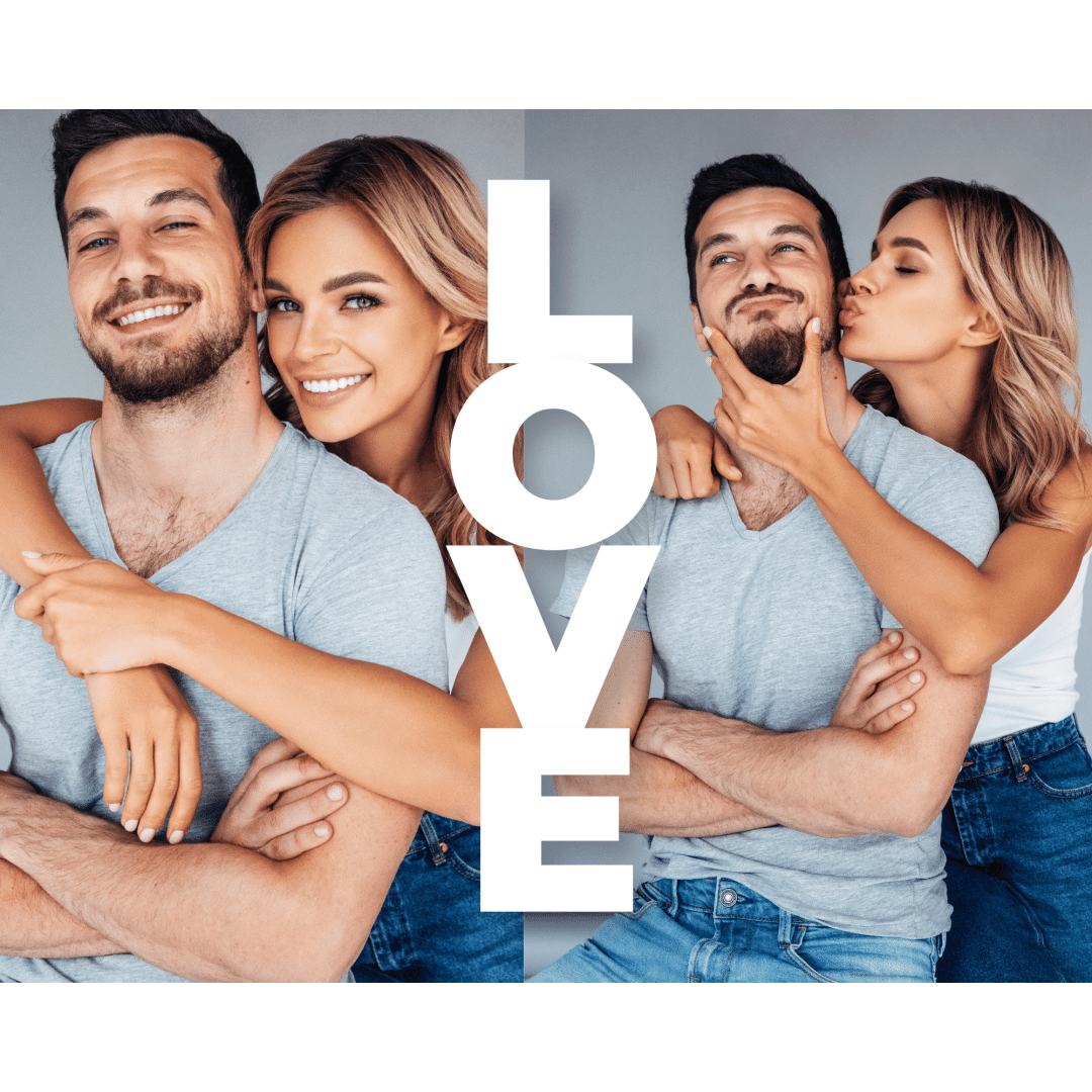 Edible photo A4 love