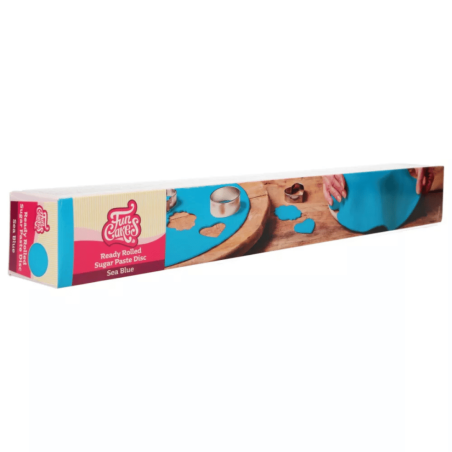 ready to roll sugar paste blue funcakes 36cm