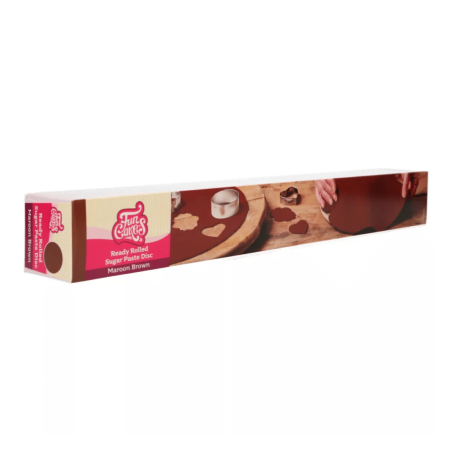 Brown sugar paste roll Ø 36 cm funcakes