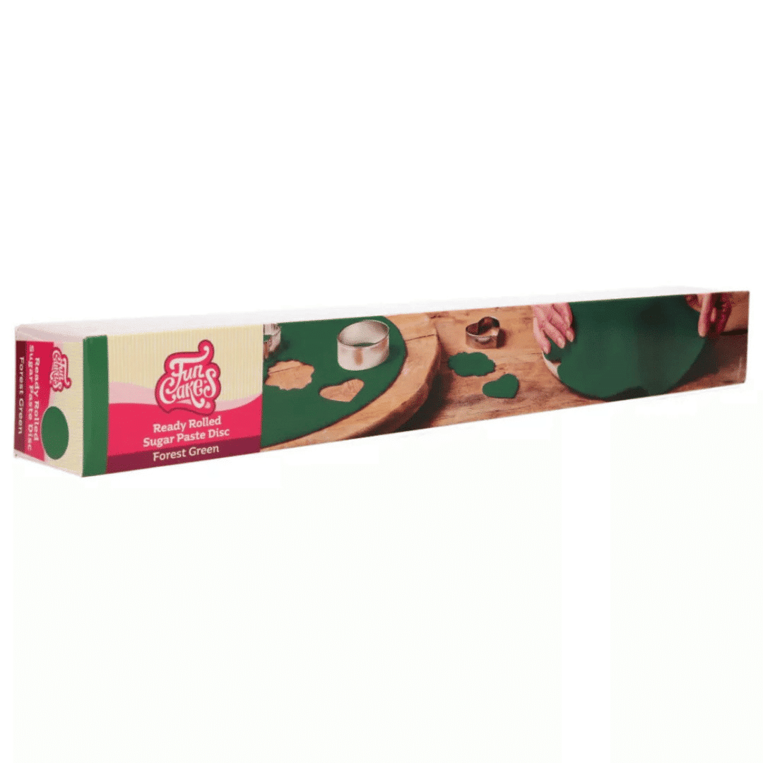 green sugar paste roll - funcakes