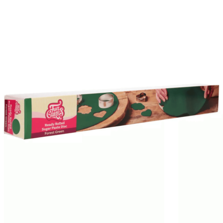 green sugar paste roll - funcakes