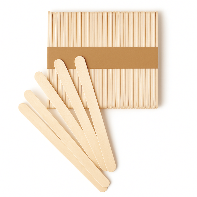 wooden ice pops
