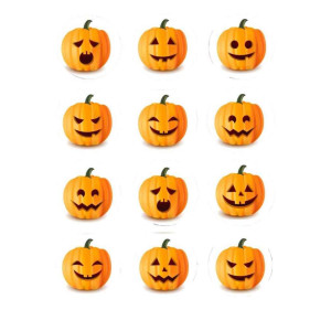 12-mini-sugar-discs-pumpkins-halloween