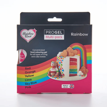 Rainbow progel coloring multipack