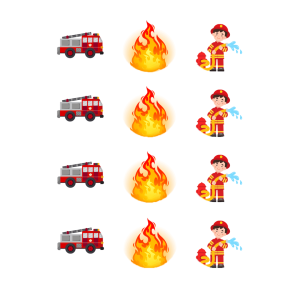12 mini sugar discs Fireman