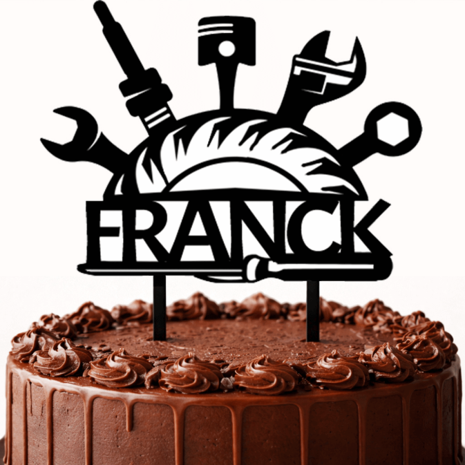 mechanics-personalised-cake-topper
