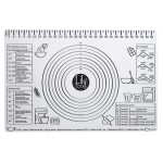 graduated non-stick baking mat 40x60 cm