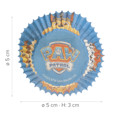 25 Paw Patrol cupcake cases -