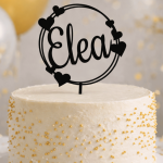 Cake Topper to personalize with first name