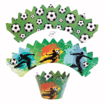 football cupcake decoration