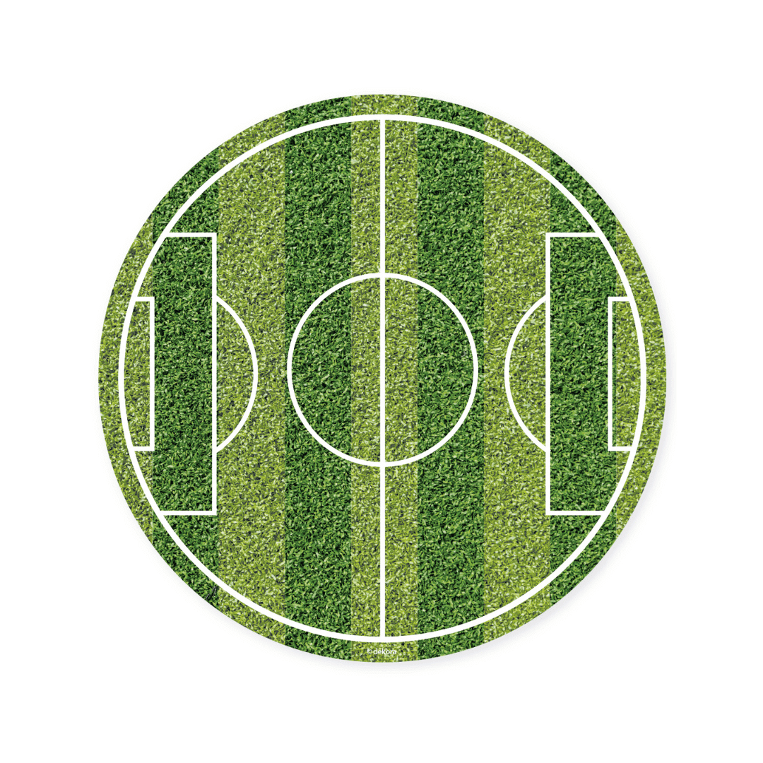 football-shaped cake disc - 15 cm
