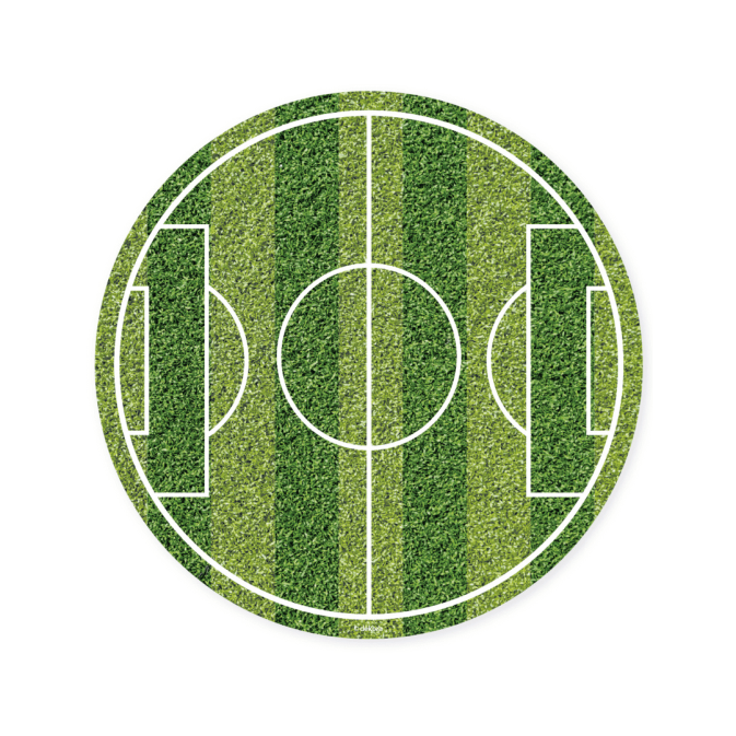 football-shaped cake disc - 15 cm