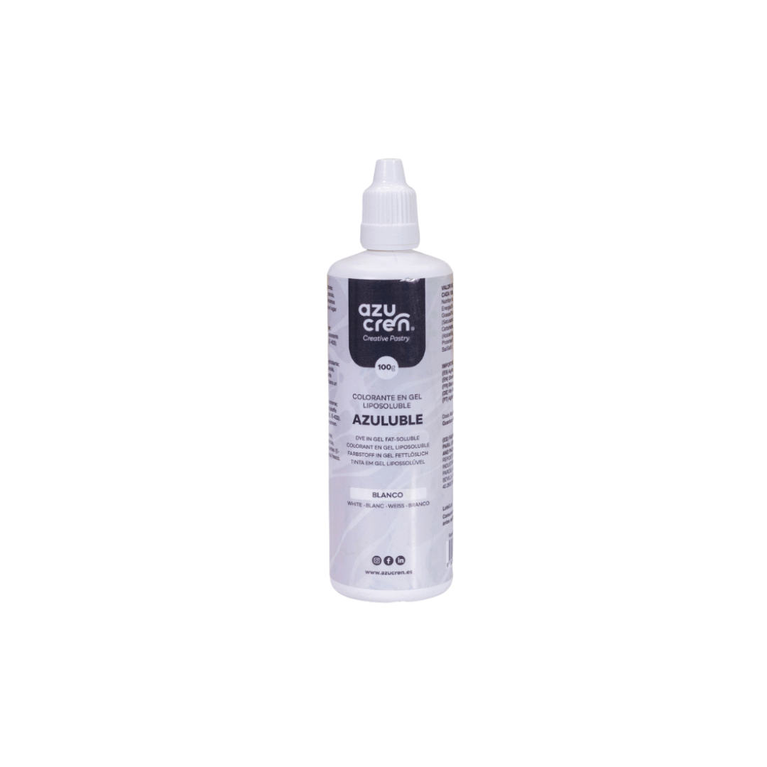 Colorant liposoluble blanc en gel Azucren 100 ml
