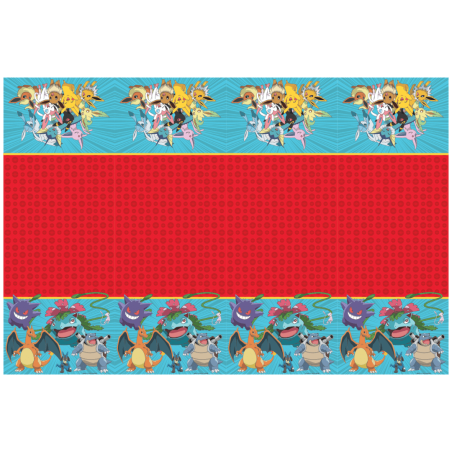 Pokemon plastic tablecloth