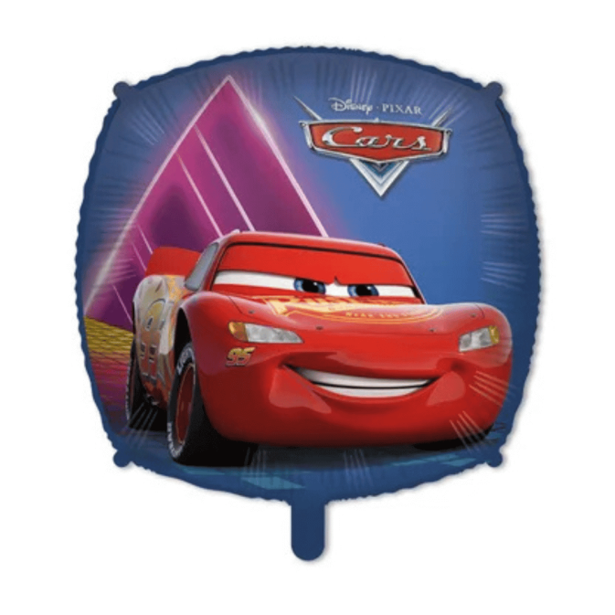 Lightning McQueen foil balloon for Cars birthday, 43 cm