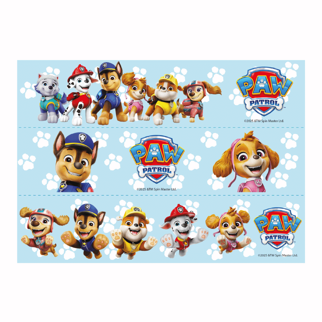 Paw Patrol Cake Topper