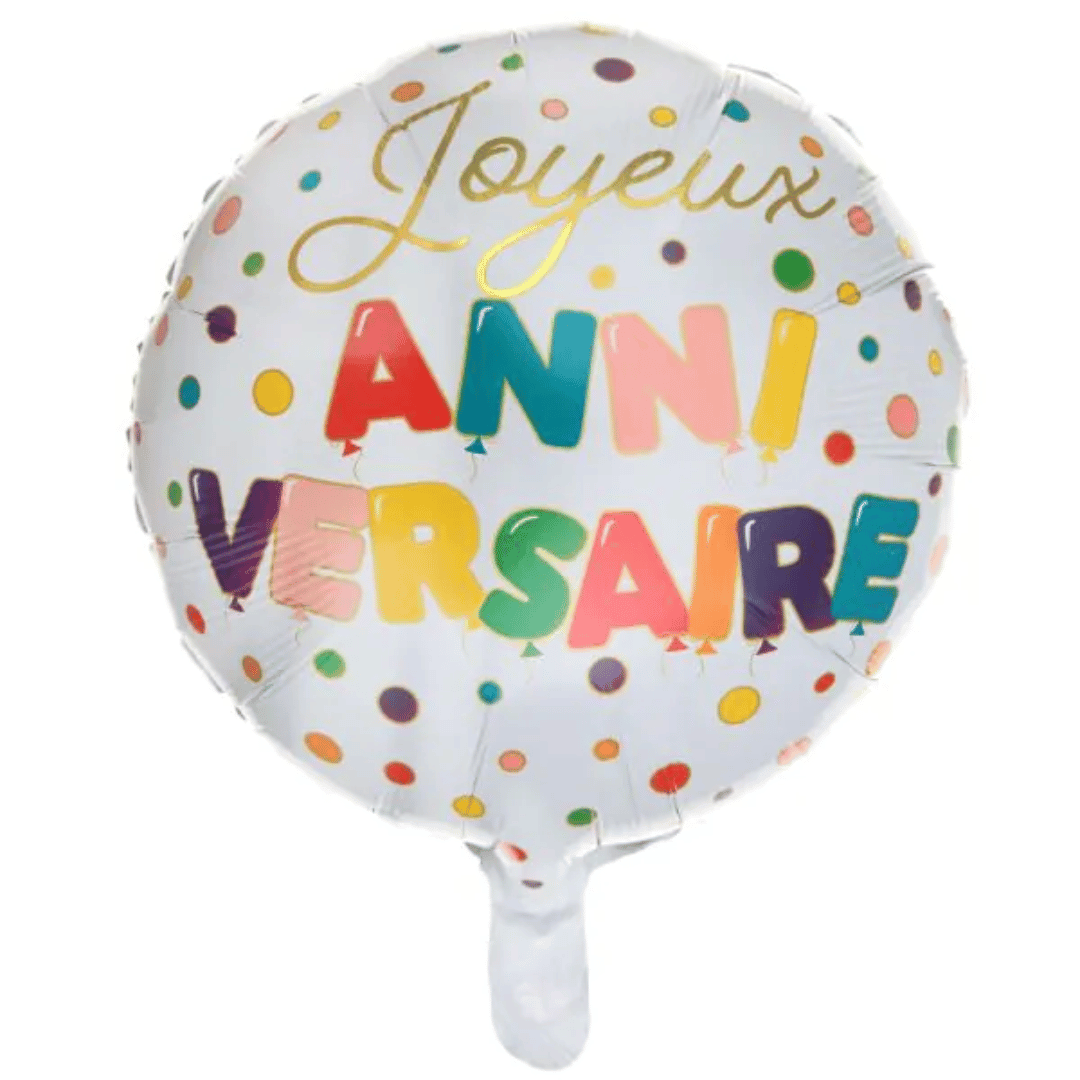 Happy Birthday foil balloon