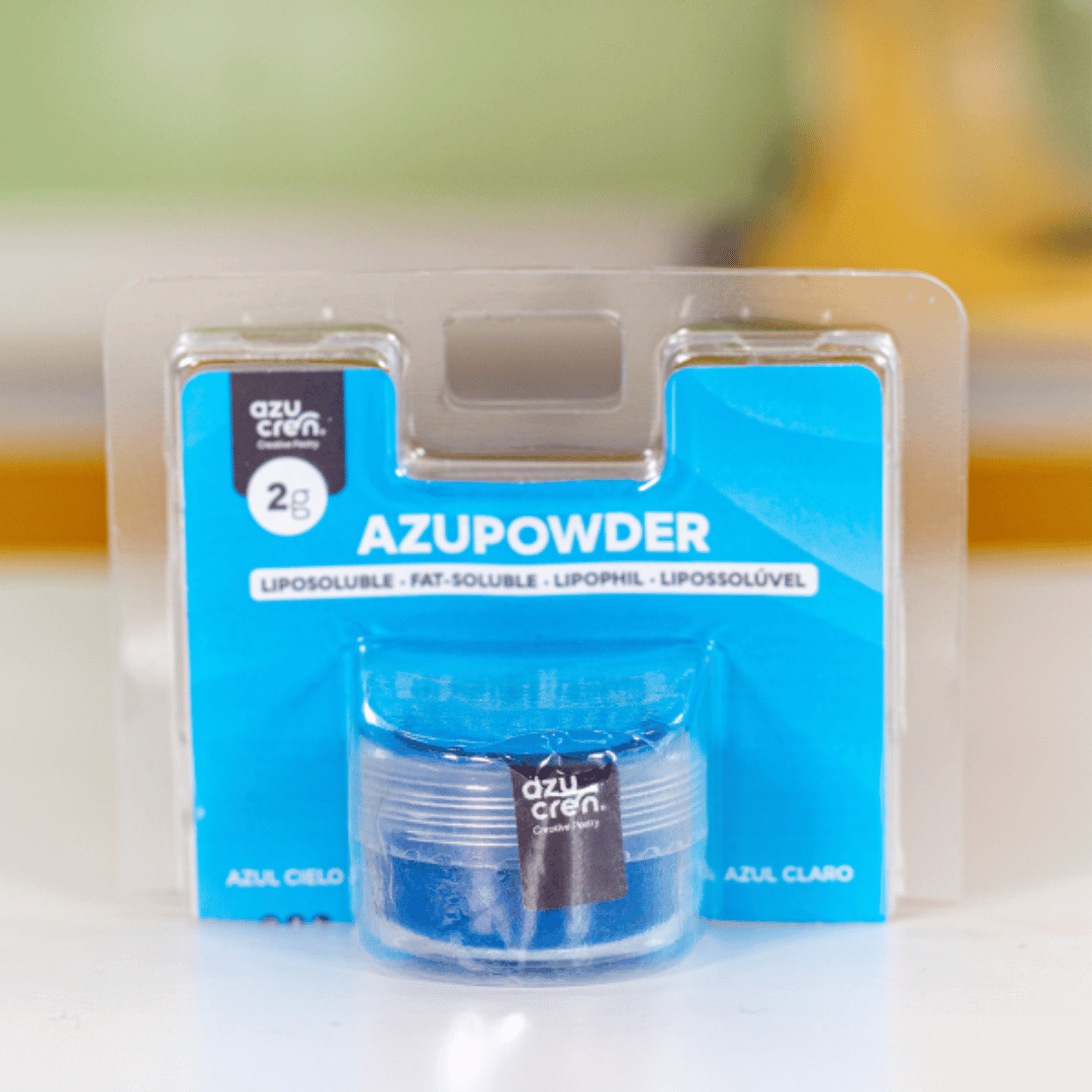 oil-soluble powder colorant sky blue azucre