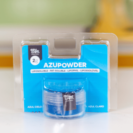 oil-soluble powder colorant sky blue azucre