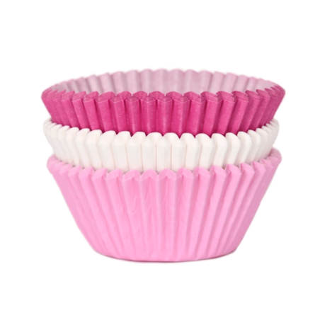 75 cupcake cases tones of pink