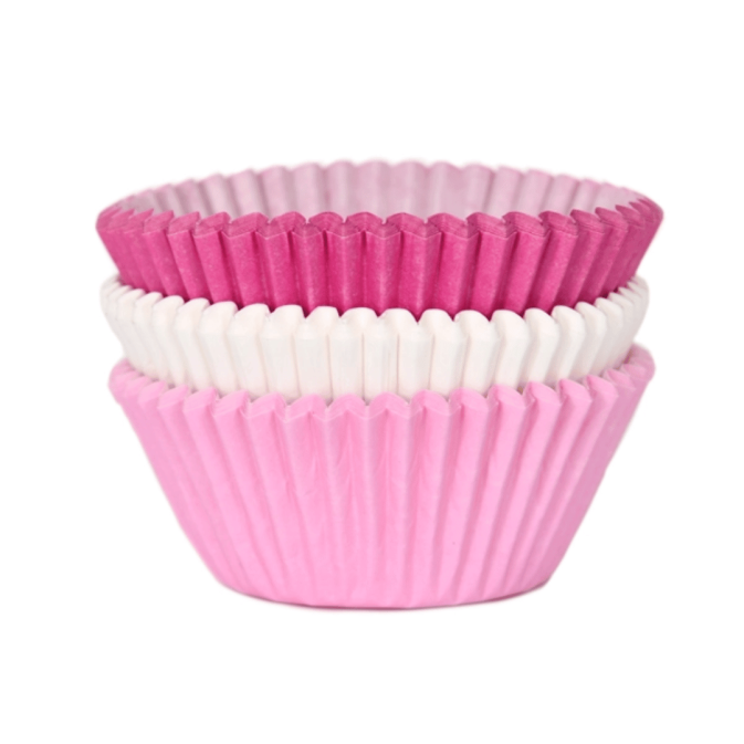 75 cupcake cases tones of pink