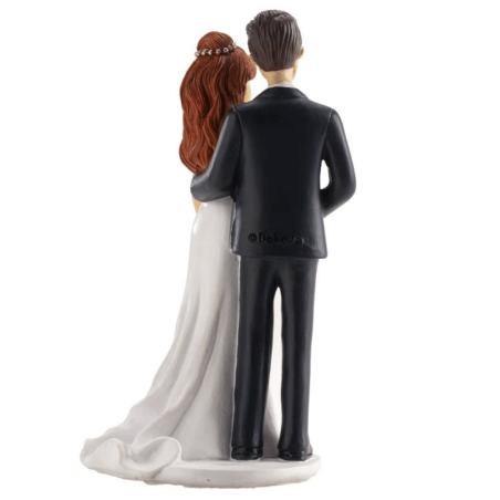 bride and groom cake topper