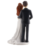 bride and groom cake topper