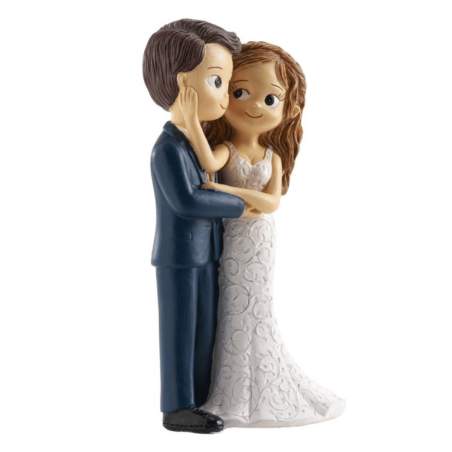 wedding cake figurine decoration profile view