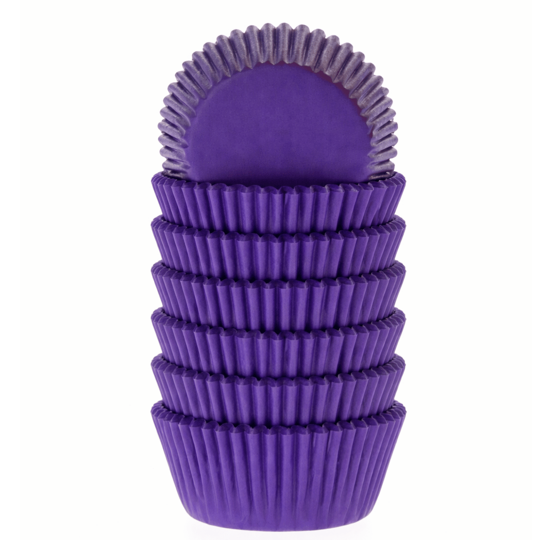 500 purple paper cupcake liners